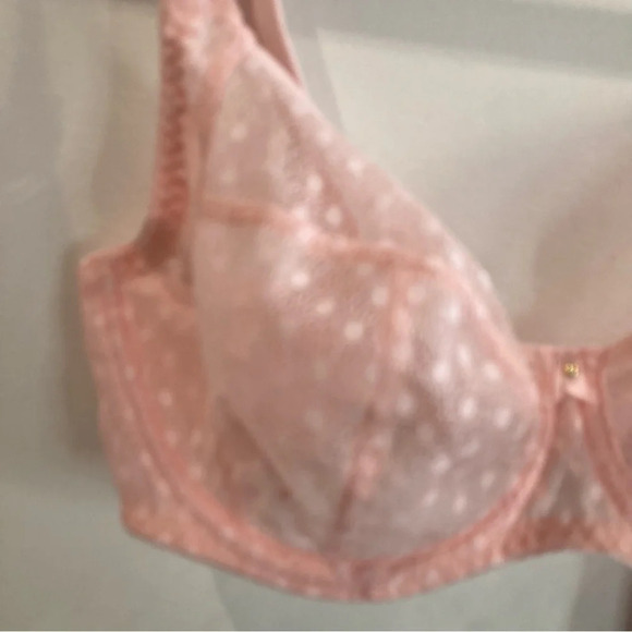 FREYA Sz 30G(34C equivalent) Starlight Lacy Polka Dot Underwire Balcony Bra NEW - Picture 8 of 9